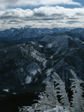 Banner summit and the Sawtooths