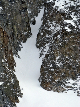 Sickle Couloir on Horstmann Peak