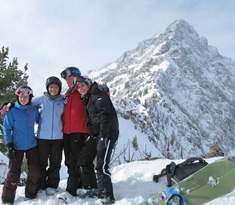 Williams Peak Yurt backcountry skiing sawtooth range idaho