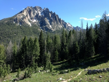 So good to be back in the summer-time Sawtooths!