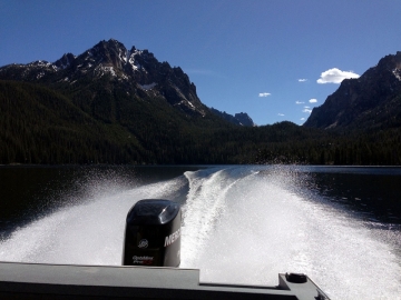 Leaving the Sawtooths in our wake...until next time!