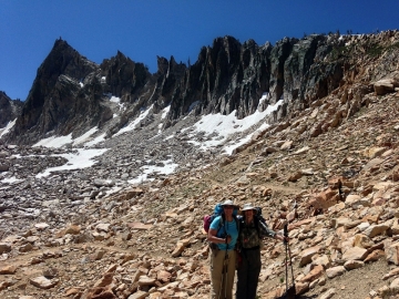 In the Sawtooth alpine