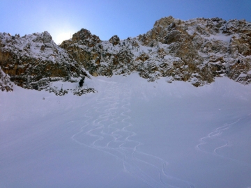 Perfect turns in the alpine