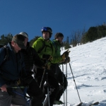 Backcountry Skiing Sawtooth Mountains