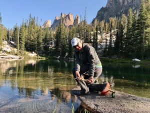 Alpine Lake Fishing