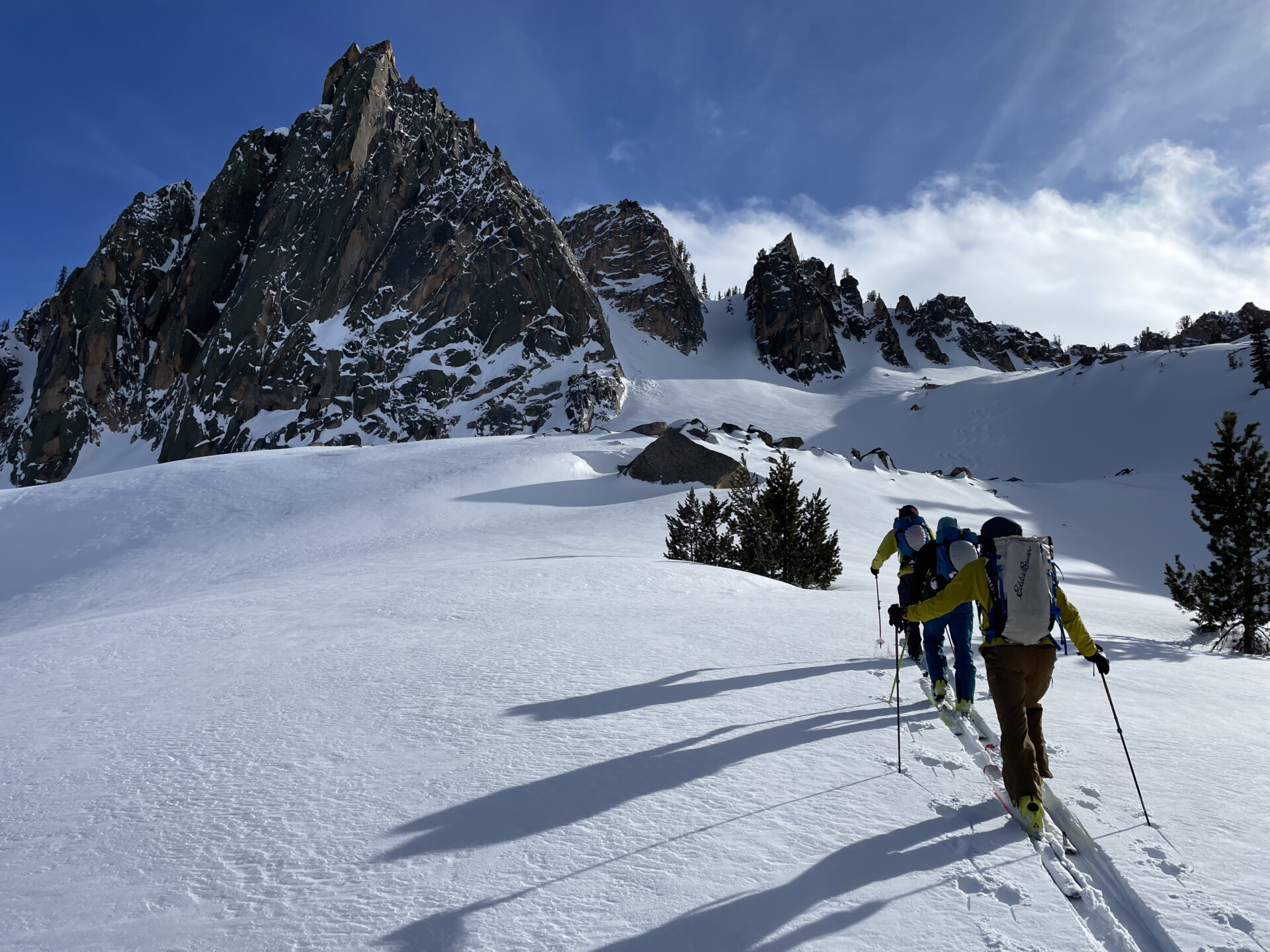 Guided Climbing, Hiking, Backcountry Skiing in the Sawtooth Mountains Near Sun Valley, Stanley and Boise, Idaho